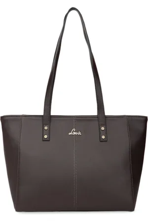 LAVIE Textured Structured Tote Bag