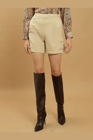 BEATNIK Women Slim Fit Regular Shorts