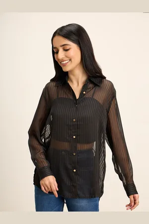 20Dresses Opaque Striped Casual Shirt