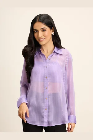 20Dresses Opaque Striped Casual Shirt