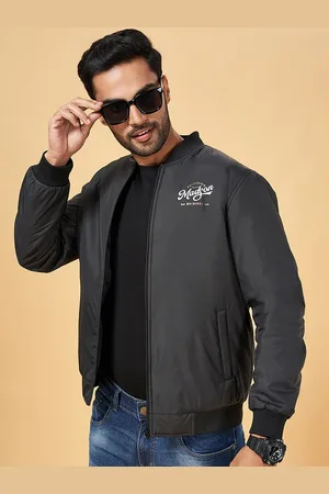 Pantaloons Mandarin Collar Bomber Jacket