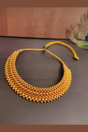 KARISHMA KREATIONS Gold-Plated Necklace