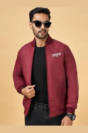 Pantaloons Stand Collar Bomber Jacket