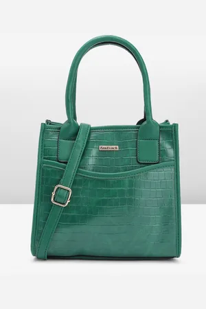 Fastrack Women Croco Textured Satchel Bag
