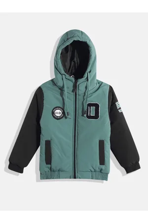 Okane Boys Hooded Bomber Jacket