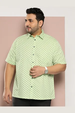 Sztori Men Floral Printed Cotton Casual Shirt