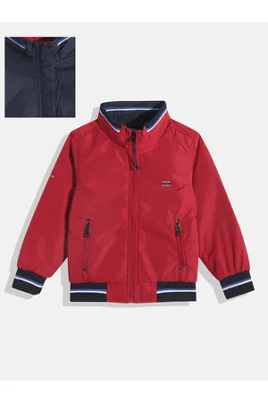 Okane Boys Hooded Reversible Bomber Jacket