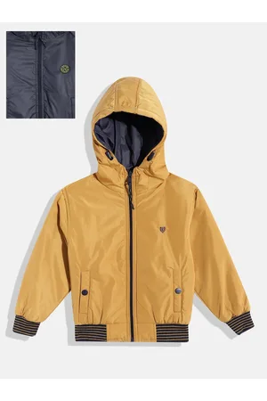 Okane Boys Reversible Hooded Bomber Jacket
