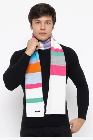 513 Clothing Striped Acrylic Lightweight Muffler
