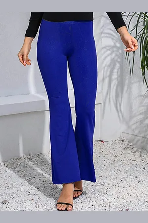 LULU & SKY Women High-Rise Bootcut Trousers