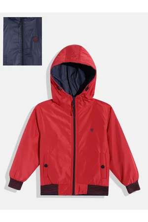 Okane Boys Reversible Hooded Bomber Jacket