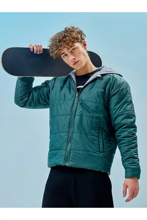 Bewakoof Hooded Oversized Puffer Jacket