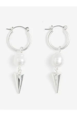 H&M Pendant Hoop Earrings