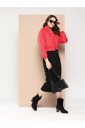 HERE&NOW Solid Quilted Jacket