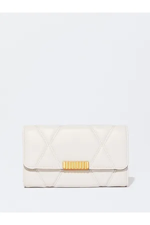 parfois Women Quilted Detailed Three-Fold Wallet