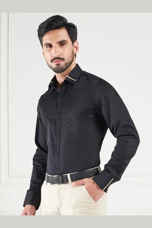 LOUIS STITCH Comfort Spread Collar Formal Cotton Shirt