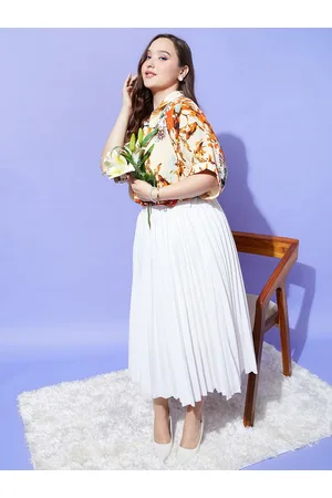 Berrylush Floral Printed Extended Sleeves Casual Shirt