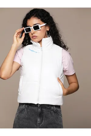 Roadster The Lifestyle Co. Mock Collar Padded Gilet Jacket