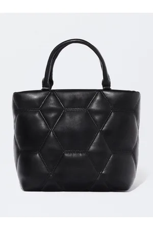 parfois Quilted Structured Handheld Bag