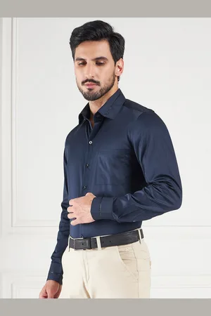 LOUIS STITCH Comfort Spread Collar Long Sleeves Cotton Formal Shirt
