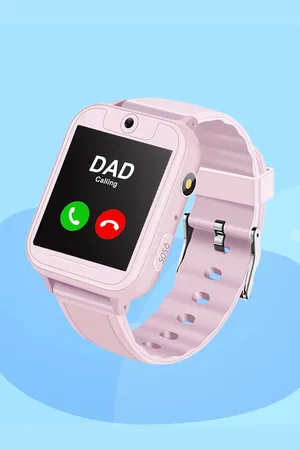 Spiky Kids SOS Camera Multifunction Smart Watches MGremlin_0723_PNK