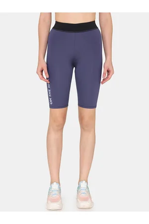 Zivame Women Skinny Fit Training Or Gym Sports Shorts