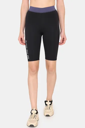 Zivame Women Skinny Fit Training Or Gym Sports Shorts