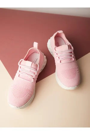 Tokyo Talkies Women Comfort Insole Contrast Sole Textile Sneakers
