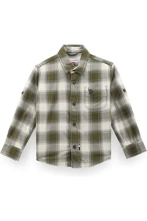 Ralph Lauren Boys Classic Checked Twill Casual Cotton Shirt