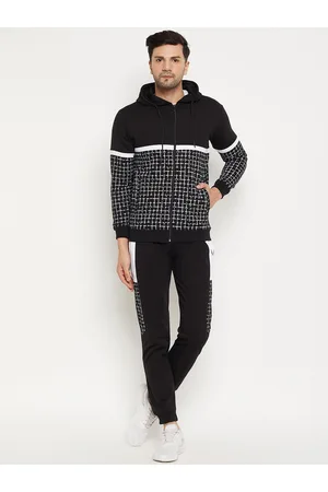 WILD WEST Abstract Printed Hooded Tracksuit
