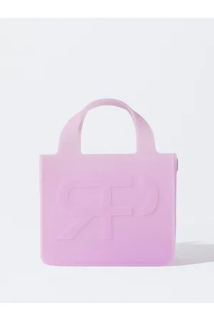 parfois Brand Logo Textured Structured Handheld Bag
