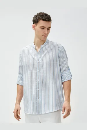 Koton Men Opaque Striped Casual Shirt