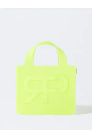 parfois Brand Logo Embossed Structured Handheld Bag