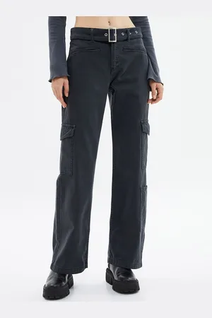 Koton Women Pure Cotton Cargo Trousers