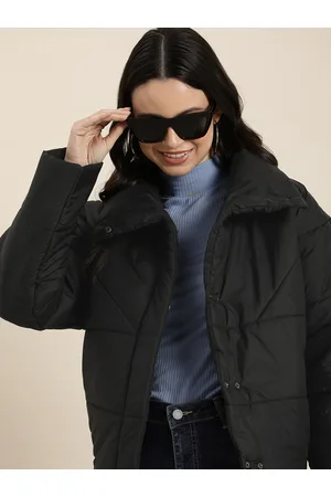 HERE&NOW Women Solid Padded Jacket