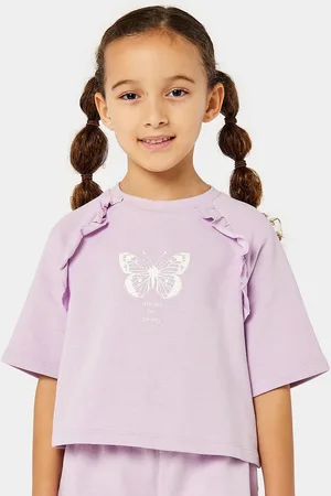 Mothercare Girls Printed Top with Shorts