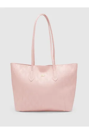 Globus Women Nude Self Design Tote Bag