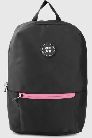 GEAR Brand Logo Embossed Detail Medium-Sized Backpack 13L
