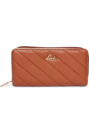 LAVIE Women Self Striped Zip Around Wallet