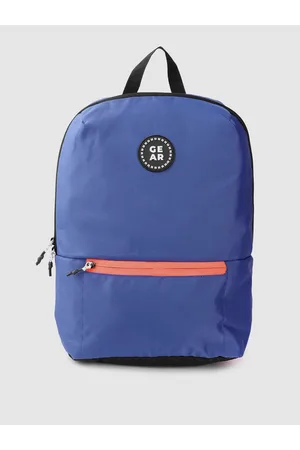 GEAR Brand Logo Embossed Detail Medium-Sized Backpack 13L