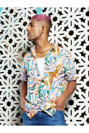 Campus Classic Printed Casual Shirt
