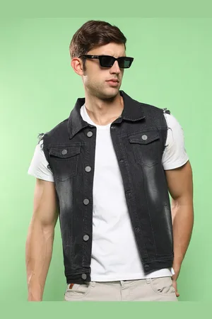 Campus Washed Windcheater Cotton Denim Jacket