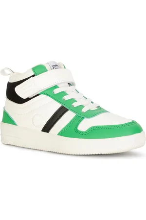 Bubblegummers Boys Colourblocked Velcro Sneakers