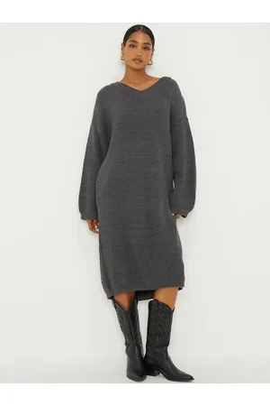 Dorothy Perkins Acrylic Jumper Midi Dress