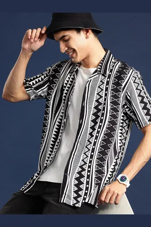 Mast & Harbour Men Opaque Printed Casual Shirt