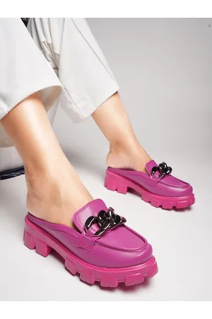 JM Looks Embellished Platform Heels