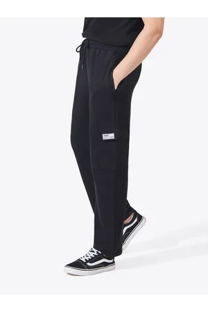 Maniac Men Straight Fit Cotton Cargo Track Pants