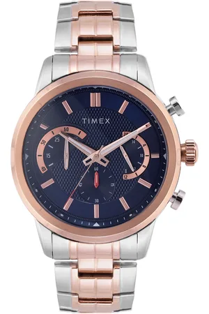 Timex Men Stainless Steel Bracelet Style Straps Chronograph Analogue Watch TWEG18604