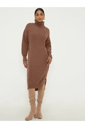 Dorothy Perkins Acrylic Jumper Midi Dress