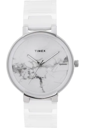 Timex Men Printed Dial & Ceramic Bracelet Style Straps Analogue Watch TWEG21200